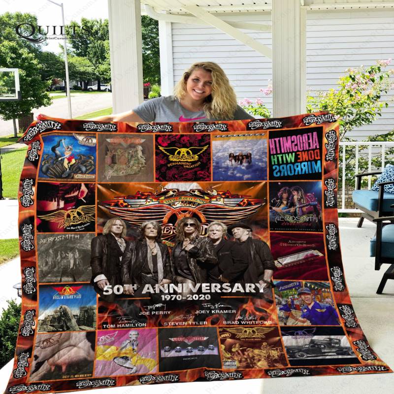 TLMus – Aerosmith Quilt Blanket