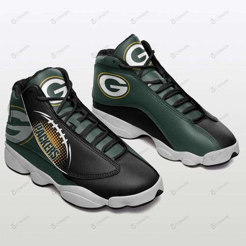 green bay packers air jordan 13 sneakers 294 jd13 sneakers personalized shoes design