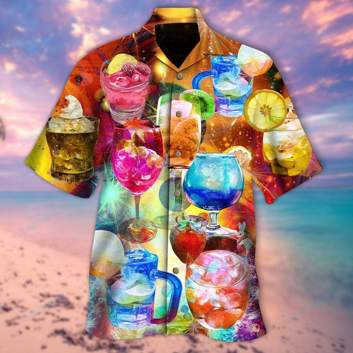 Life Is A Crazy Mixture Of Cocktail Colorful Hawaii Shirt For Men Women Ha103218