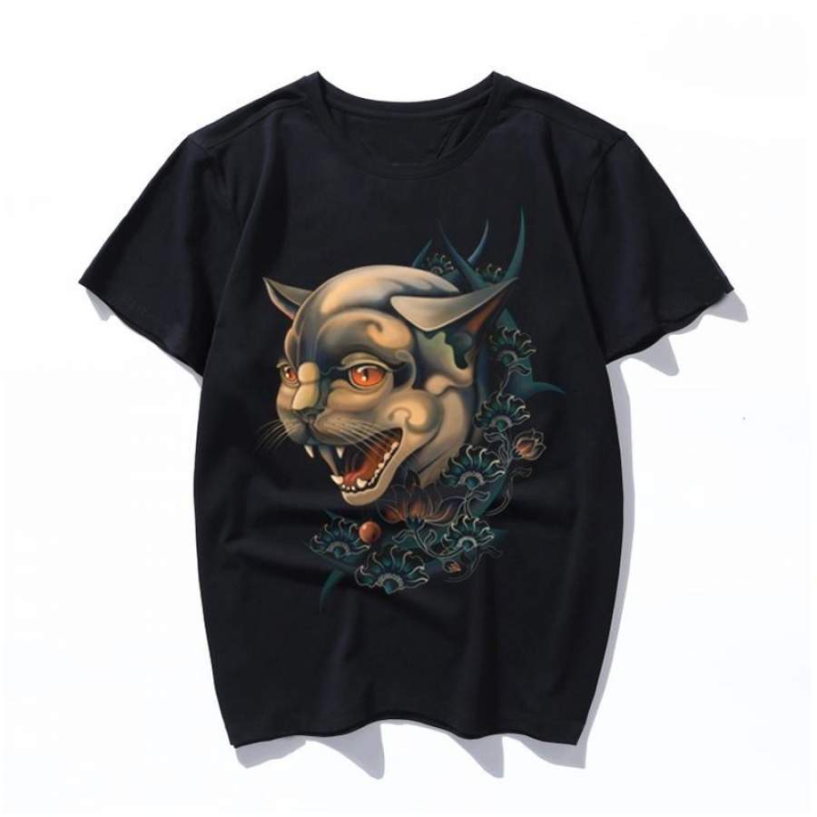 mixed blood Printed Men T Shirt Women Casual Ulzzang Aesthetic Fun Streetwear Tshirt Tops Short Sleeve Female T-shirt