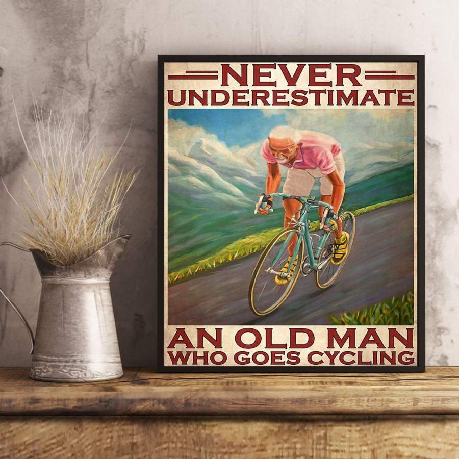 ANTN2212 - Family - For My Cycling Grandpa - Poster - Poster Art Design