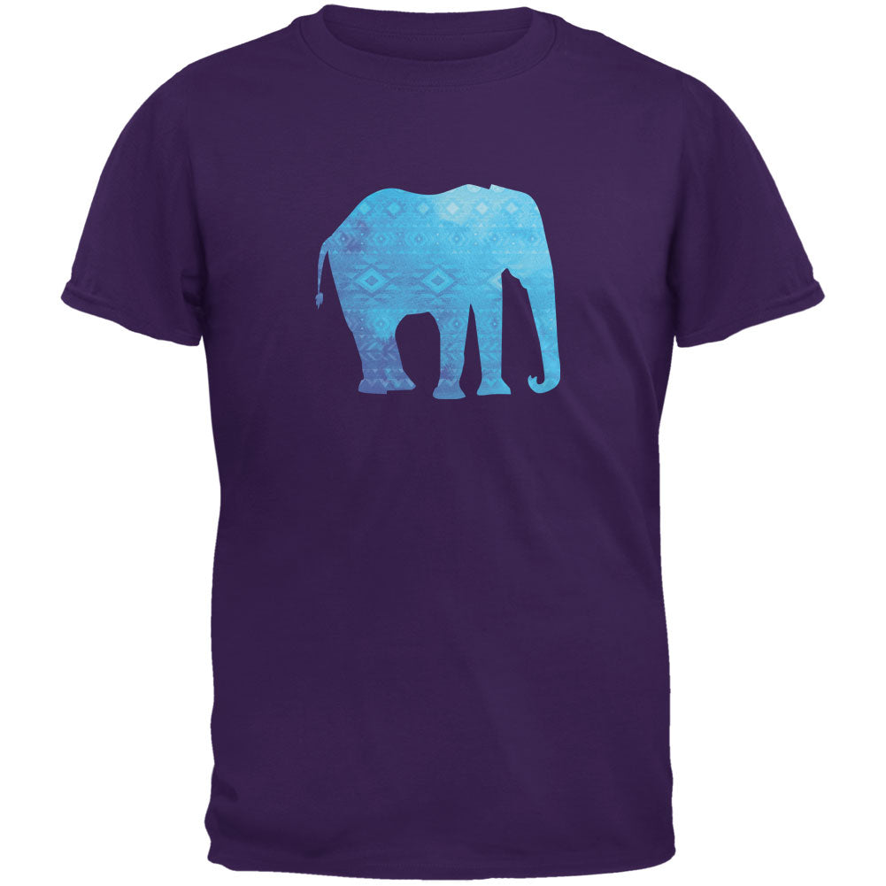 African Spirit Animal Elephant Purple Youth T-Shirt