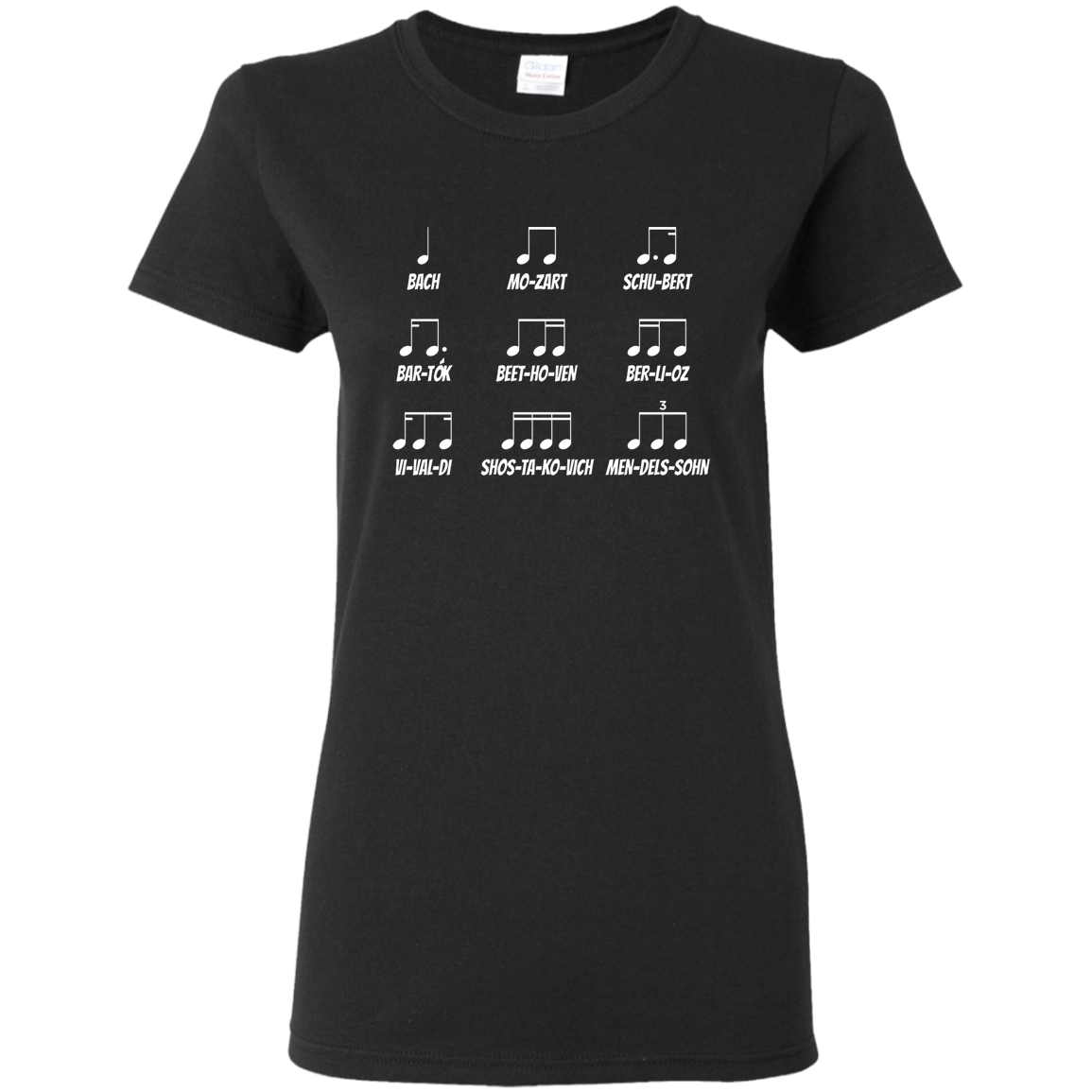 Multiple Musical Notes Unicode Character Tshirt homedecorationuse