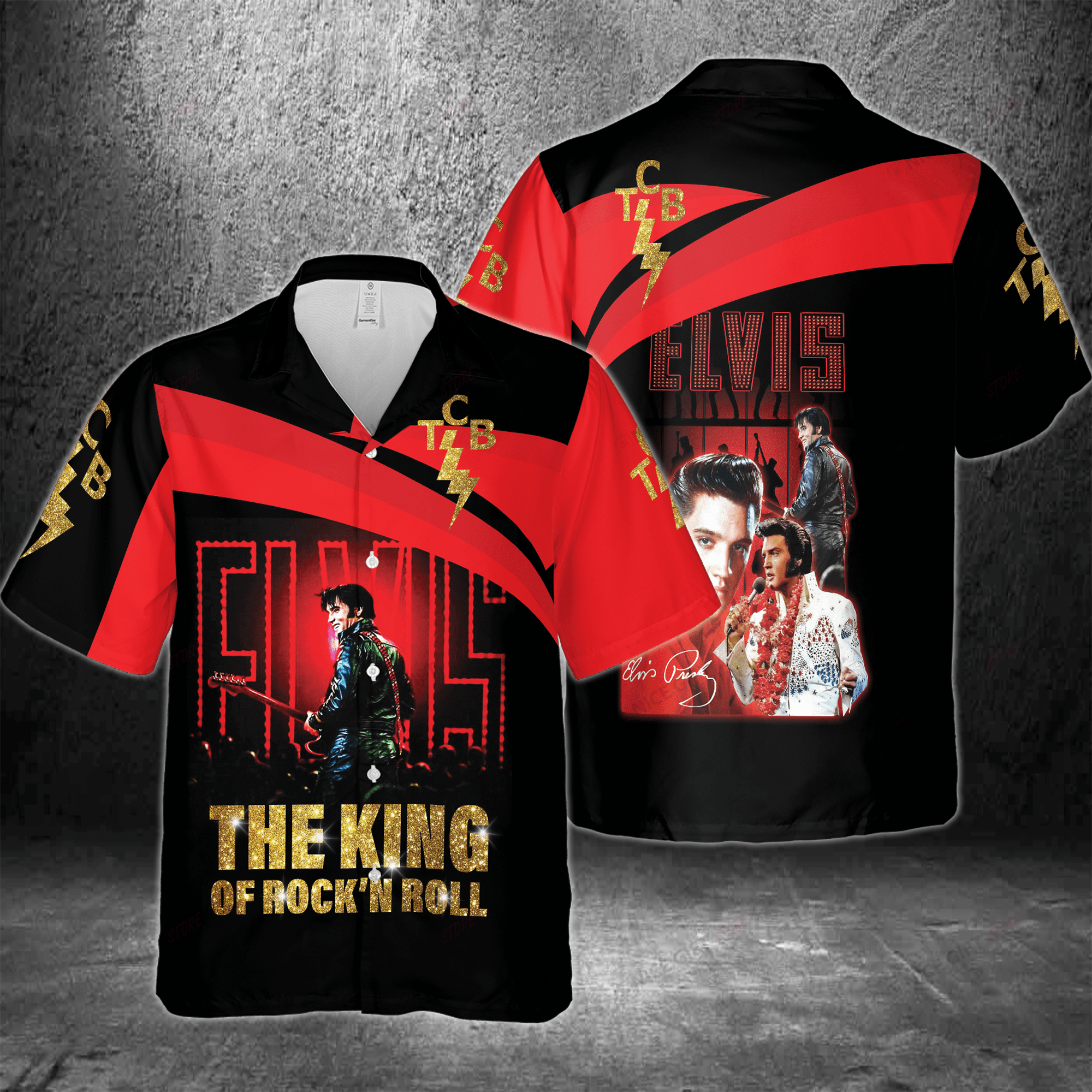 Elvis Presley Hawaiian 3D Shirt 3Hs-N8D1