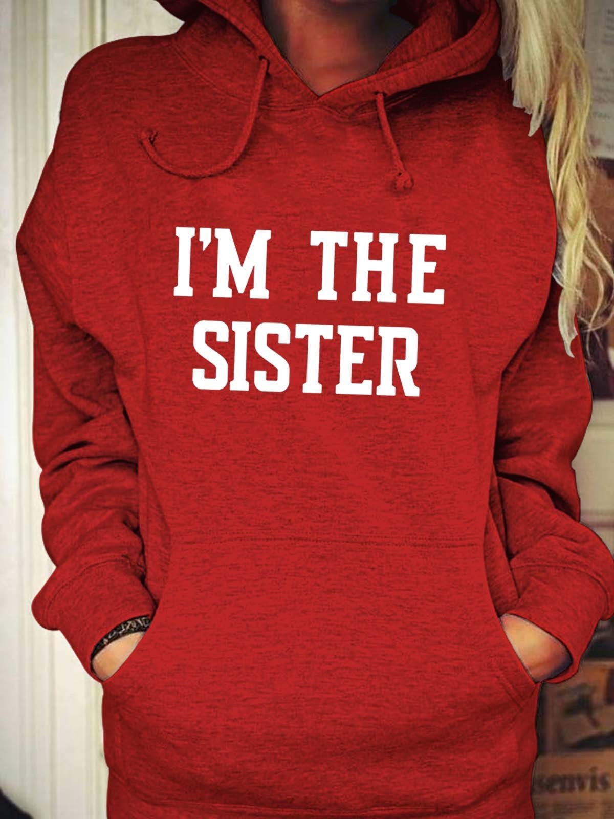 Women Yes I’M The Sister Long Sleeve Top