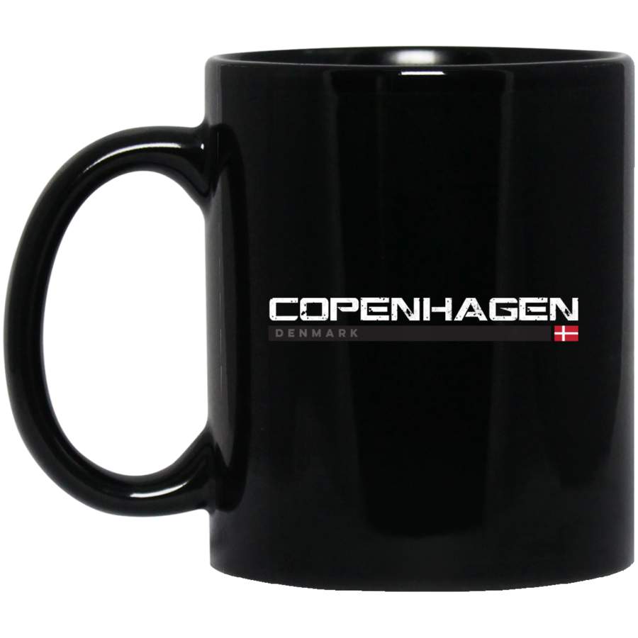 Copenhagen Denmark Vintage Retro Coffee Mug