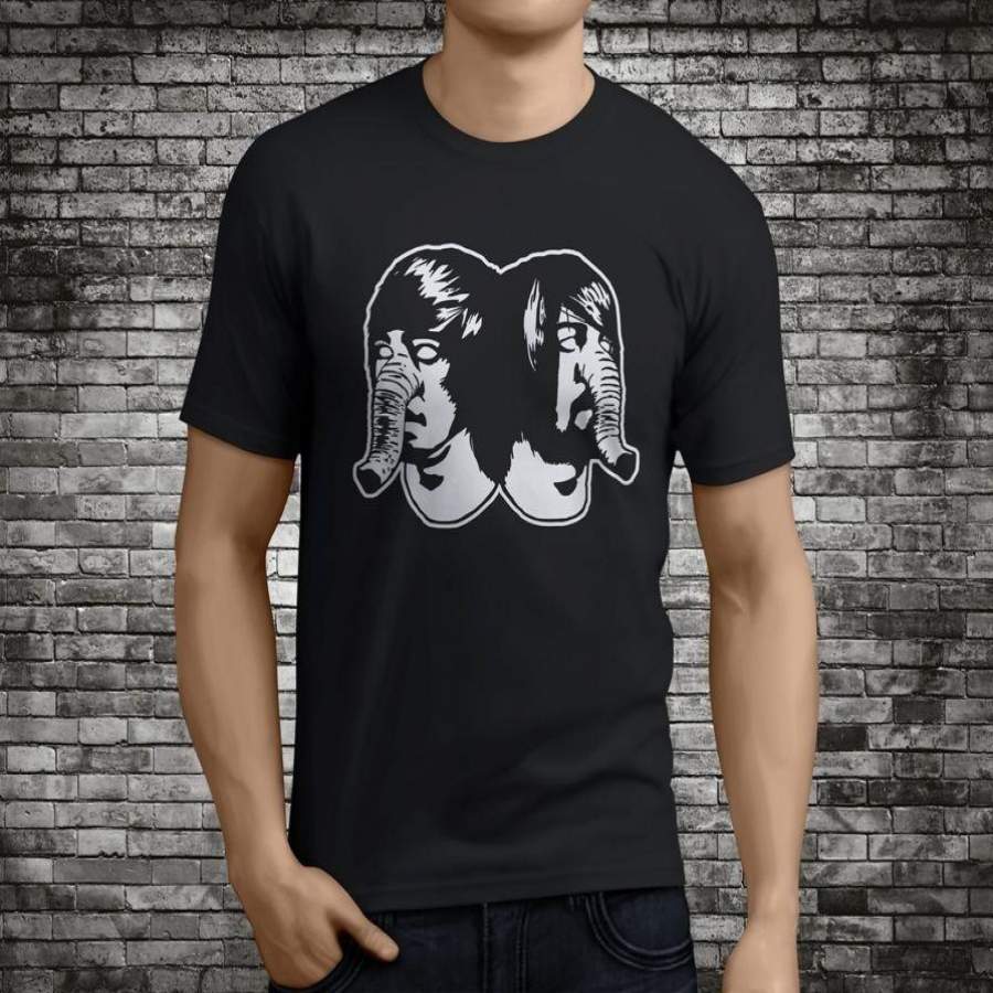 New Death From Above 1979 Rock Music Duo Rock Band Mens Black T-Shirt