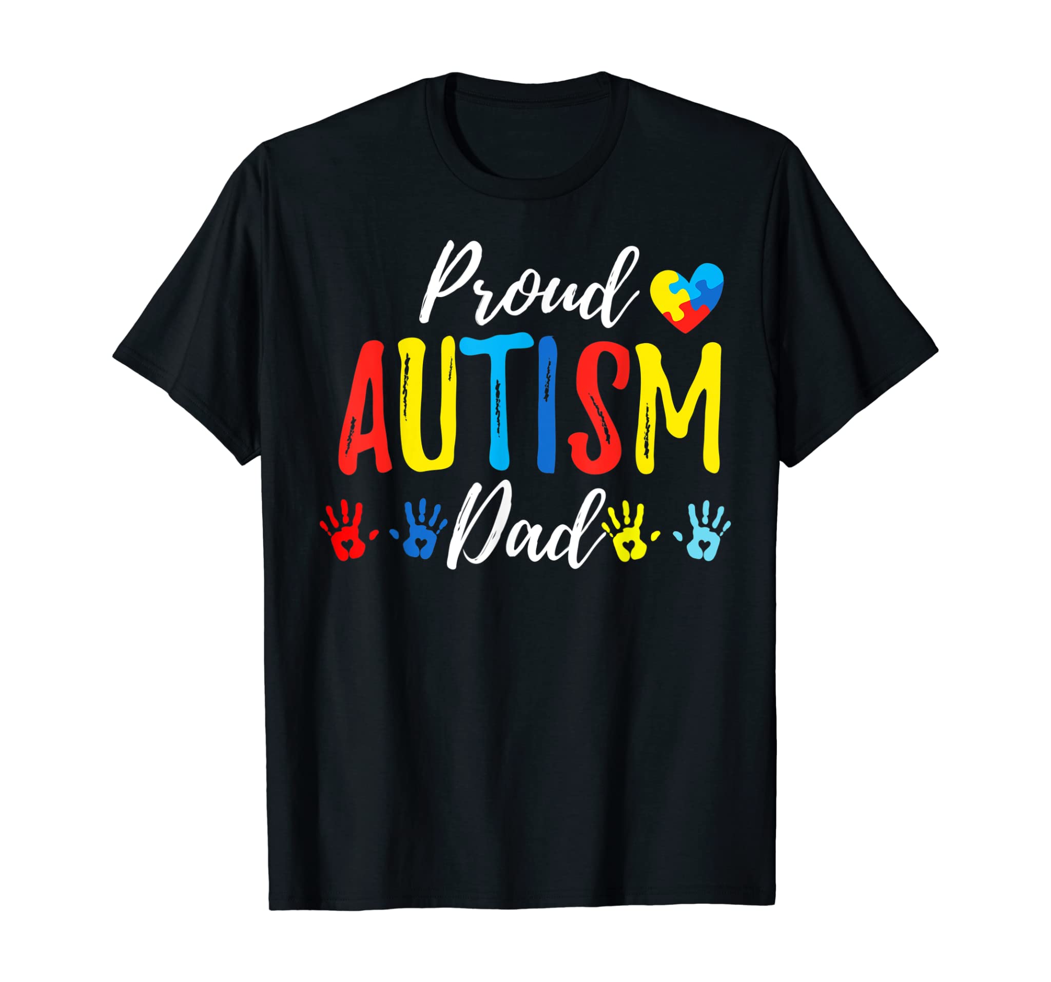 Proud Dad Autism Awareness Family Matching Shirt