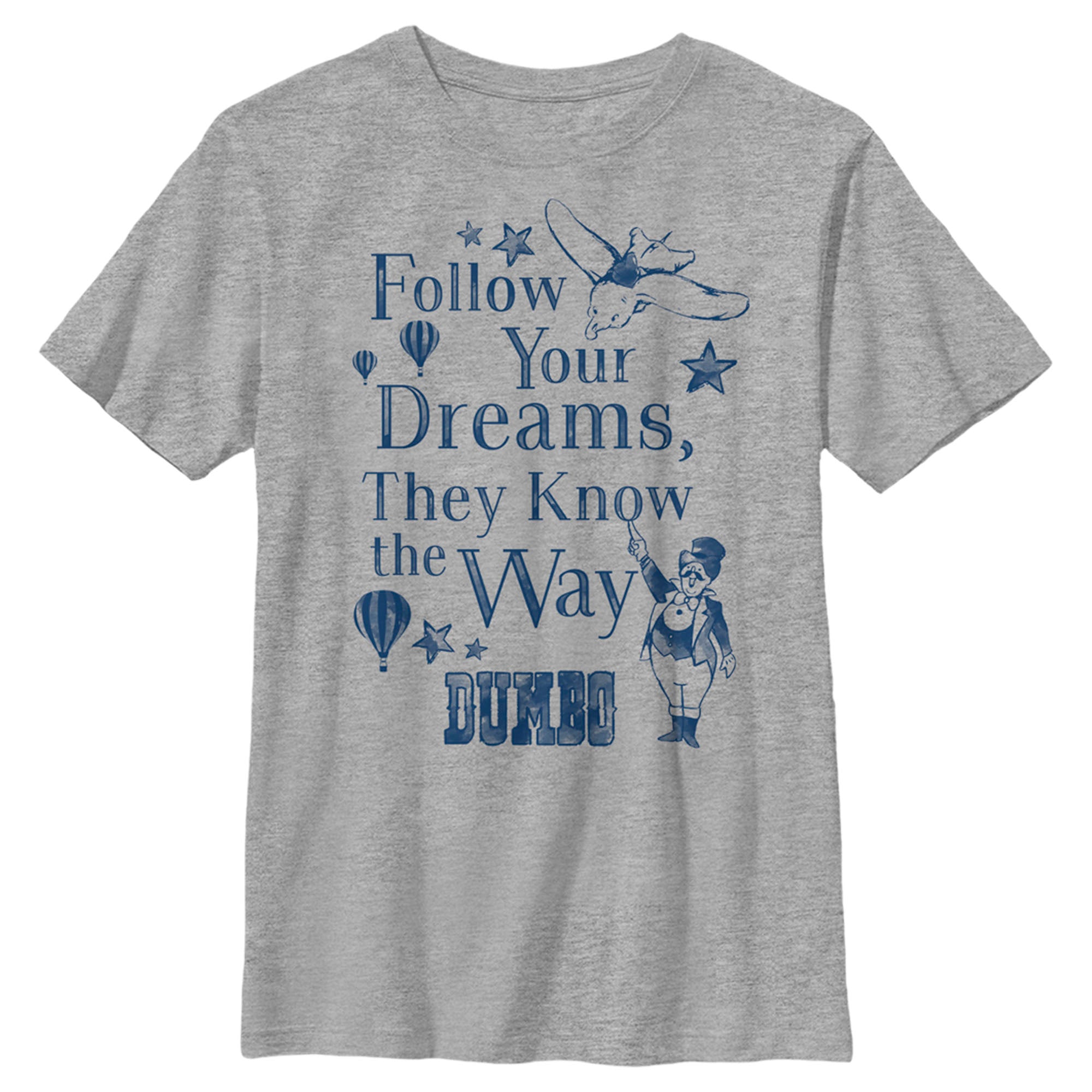 Boy’S Dumbo Follow Your Dreams, They Know The Way T-Shirt