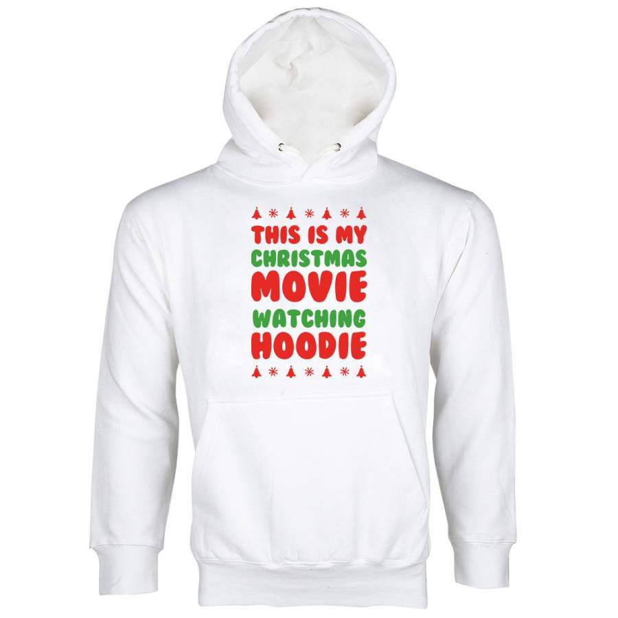 This Is My Christmas Movie Watching Hoodie Hallmark Christmas Hoodie