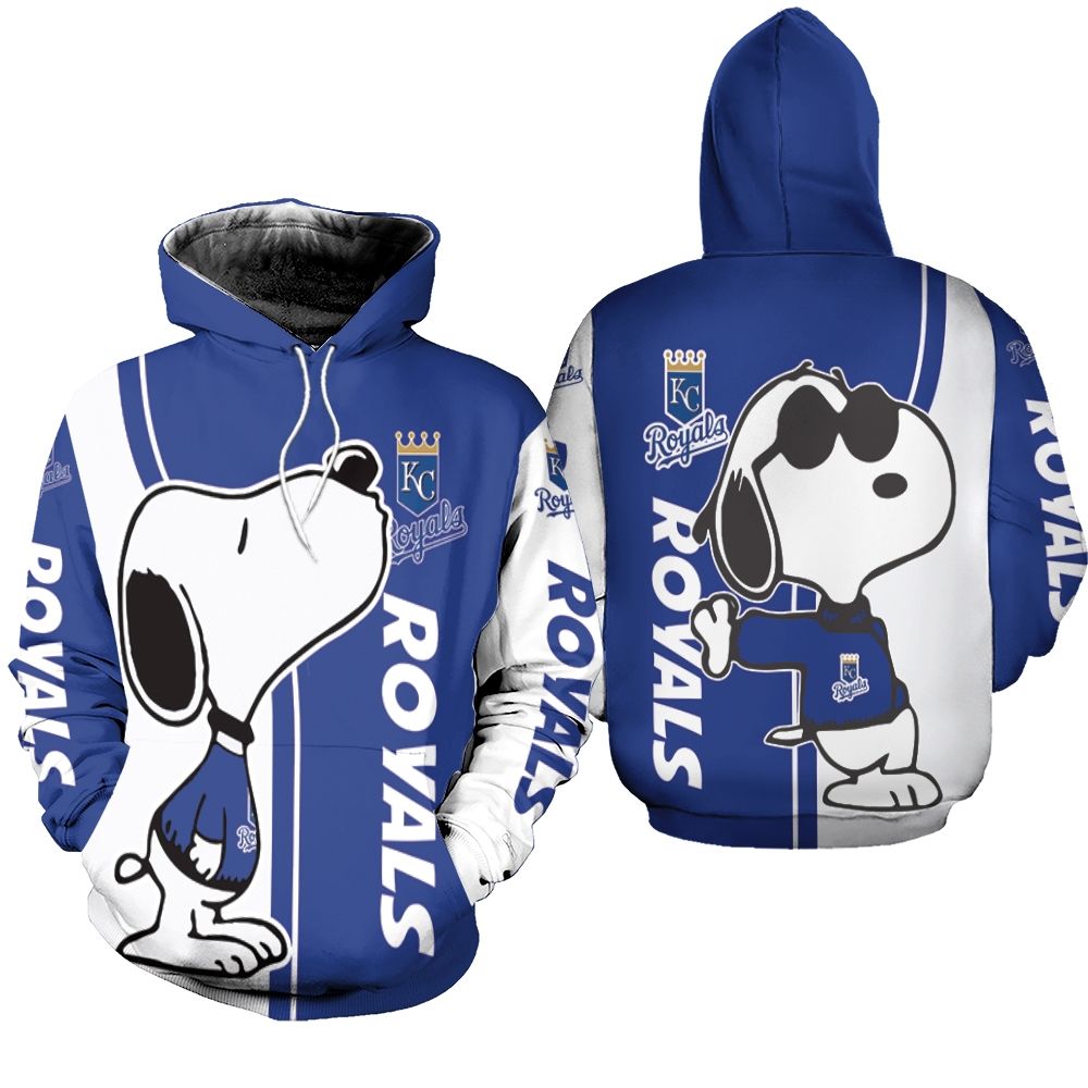 Kansas City Royals Snoopy Lover 3D Printed Hoodie