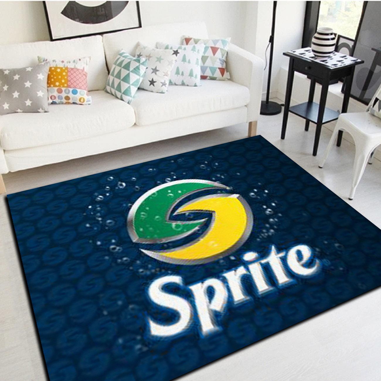 Sprite Logo Area Rugs, Living Room Carpet, Floor Mat