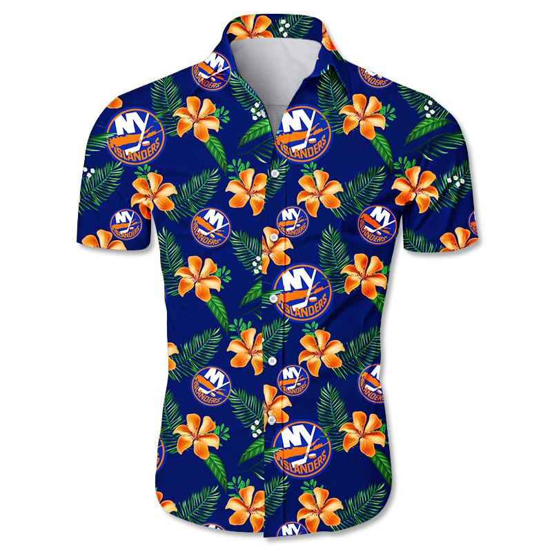 New York Islanders All Over Print Aloha Shirt