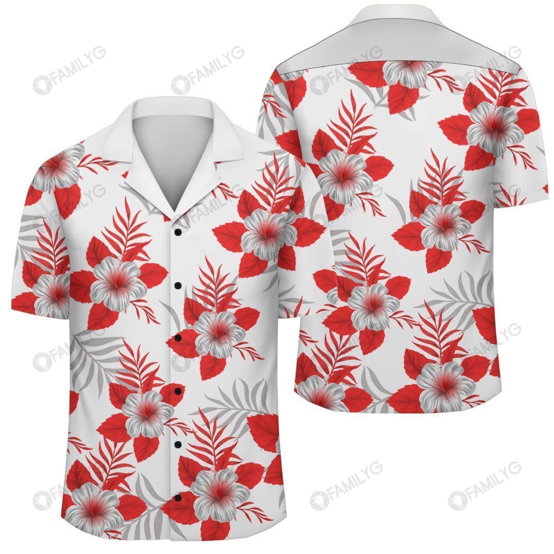 Tropical Hibiscus Hawaii Shirt Summer Hawaiian For Men, Women, Couple