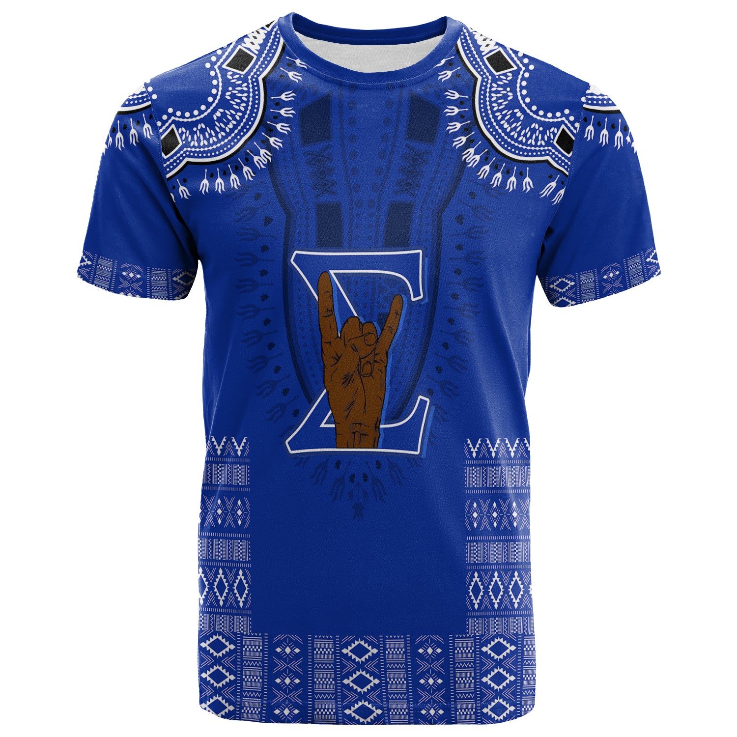 (Custom Personalized) Phi Beta Sigma ‘Mab T Shirt Dashiki Design Lt7