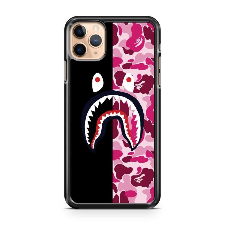 Bape Shark Black Pink 3D Case Phone Cases