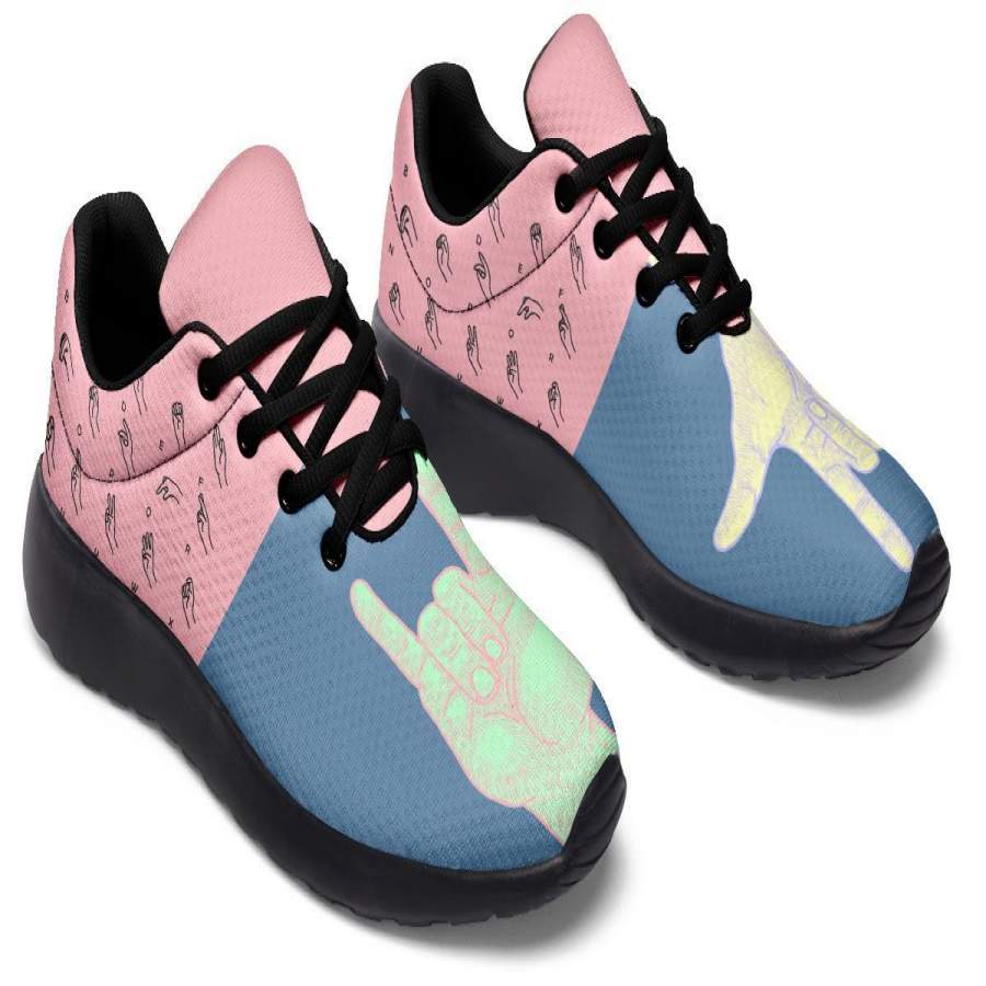 Pastel ASL Sneakers ReadingLLC