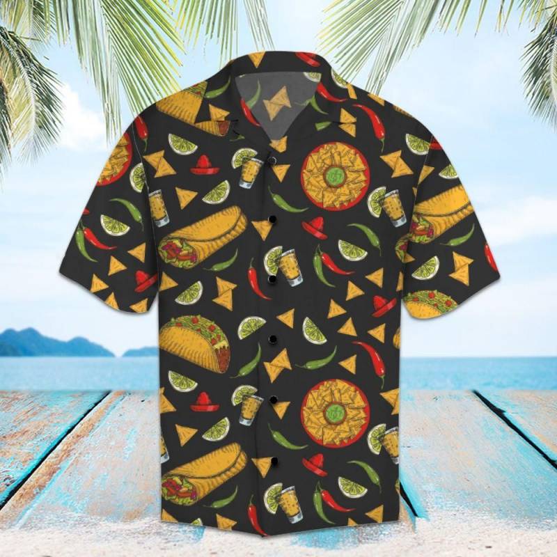 Artsyhomes [Hawaii Shirt] Amazing Mexican Food H77221