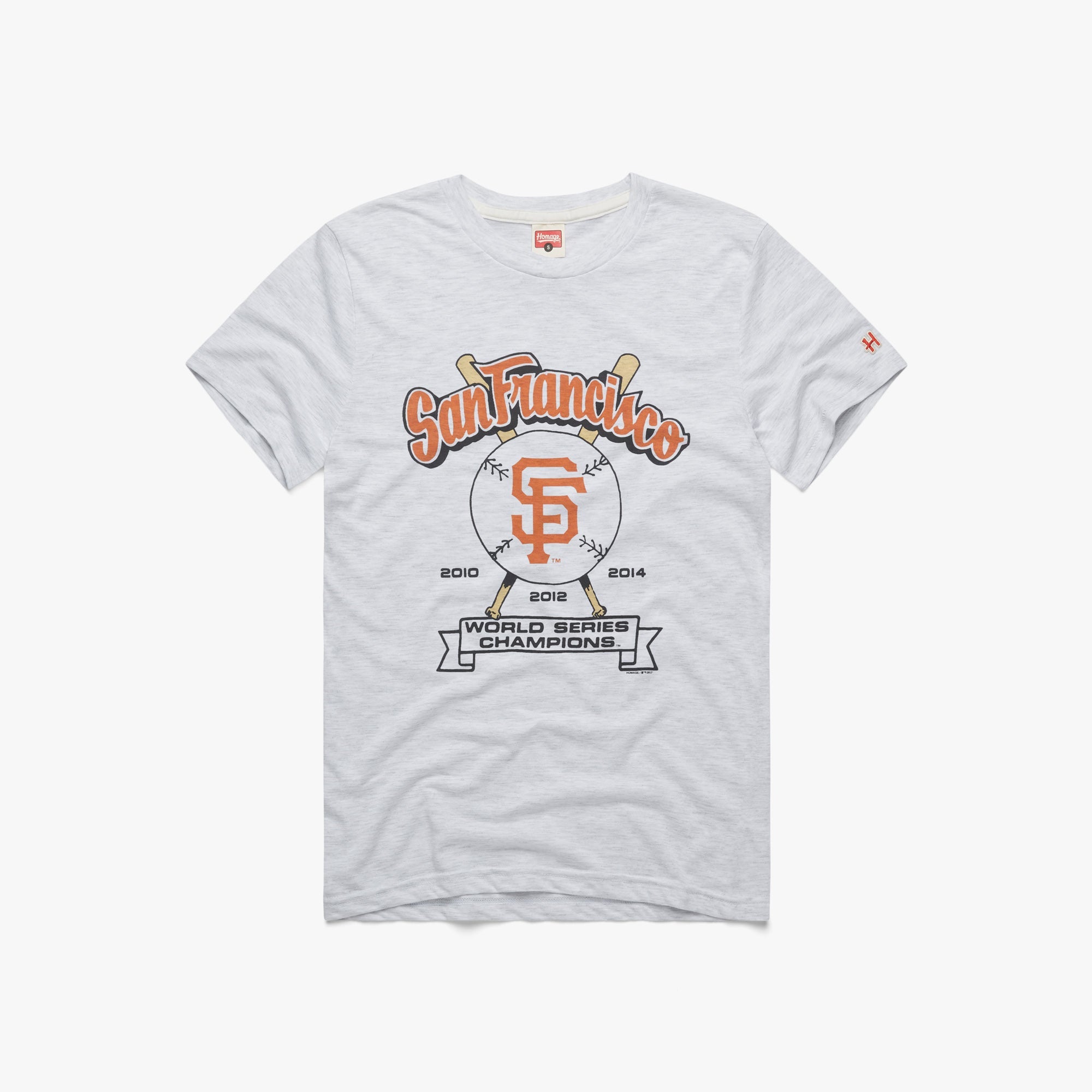 San Francisco Giants 3-Time World Series Champs/Unisex Tee/3Xl