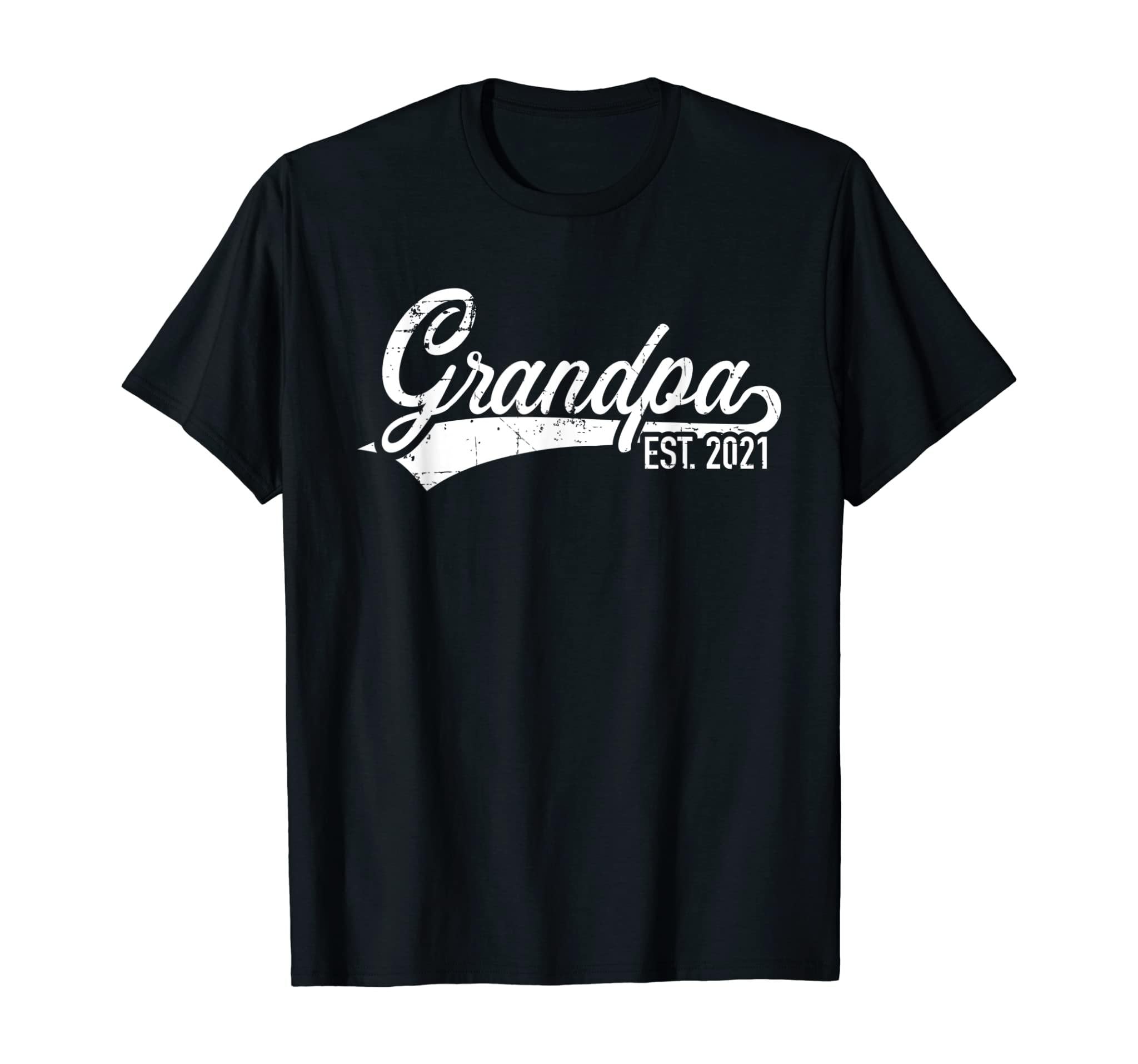 Grandpa Est. 2021 T-Shirt