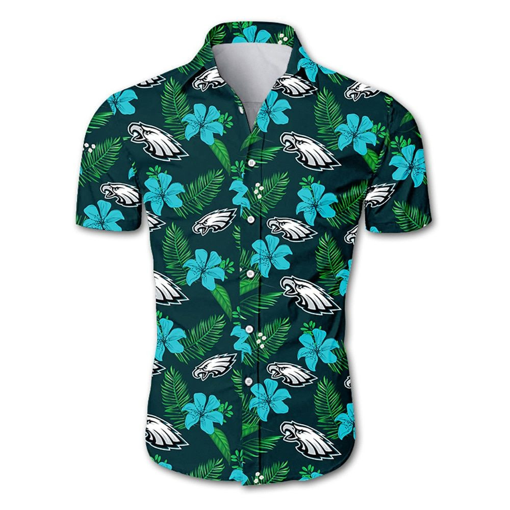 Philadelphia Eagles Hawaii Shirt Short Sleeve For Summer Ha63118