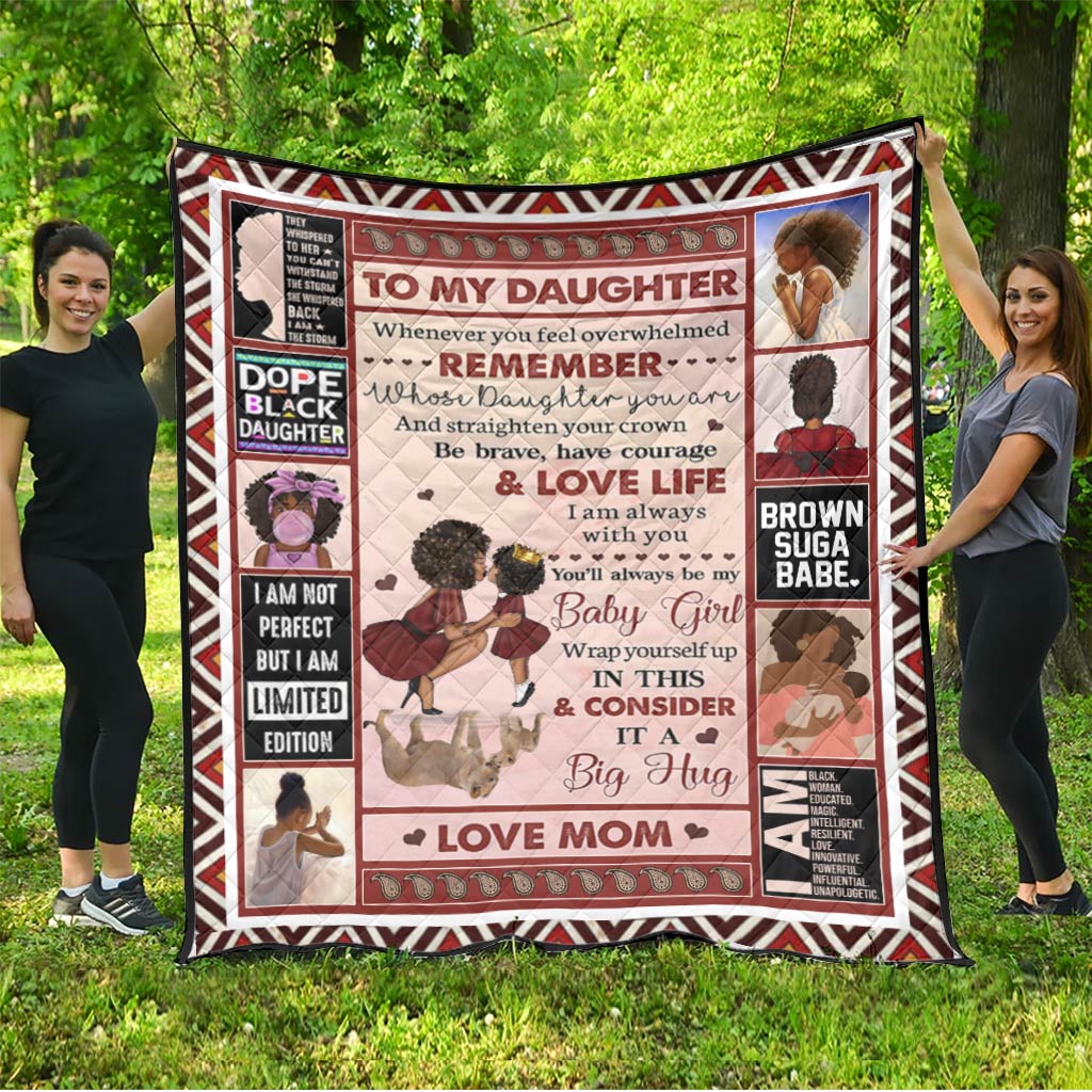 To My Daughter – African American Quilt 0621