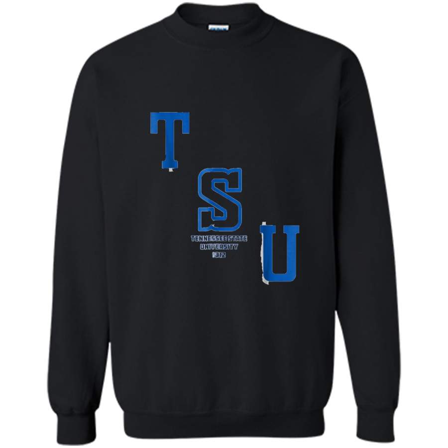 Tennessee HBCU State University Printed Crewneck Pullover Sweatshirt