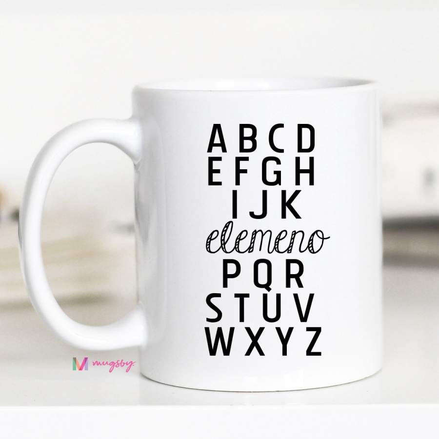 Back To School Teacher Gift, Funny Teacher Mug, CM