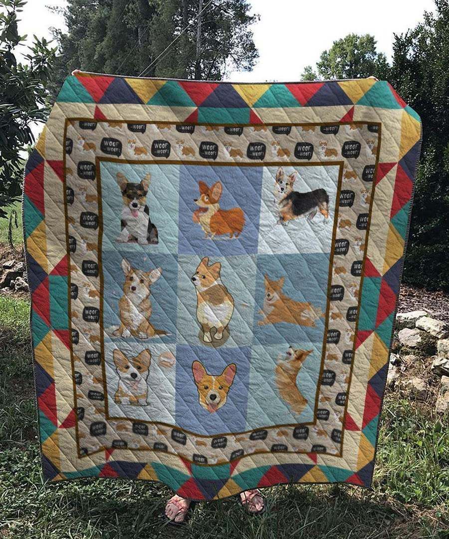 Corgi VVF12 3D Customized Quilt