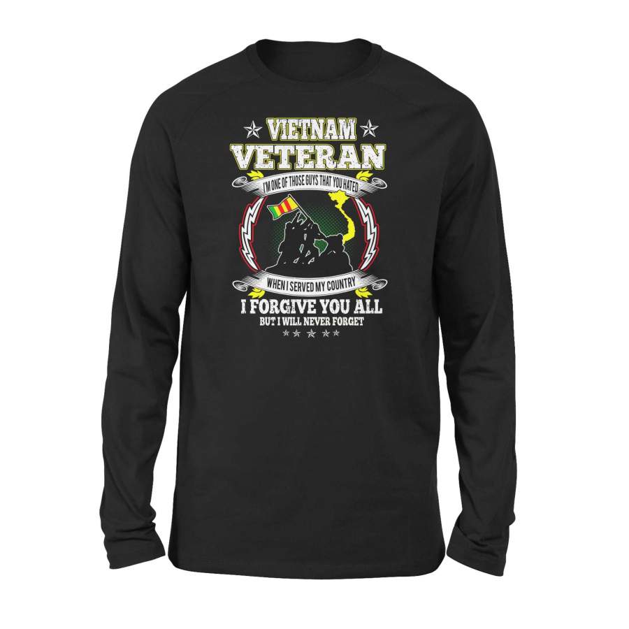 Veterans – I never forget – Premium Long Sleeve