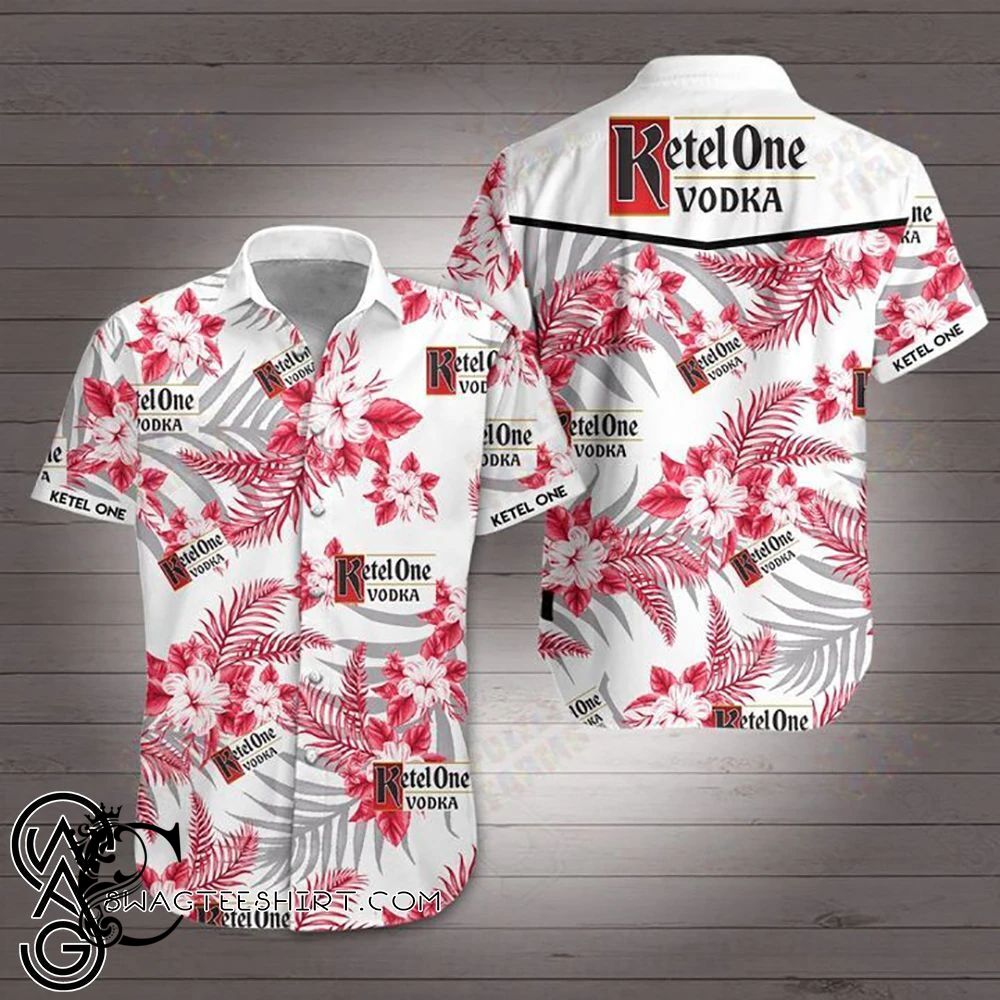 Beach Shirt Ketel One Vodka Hawaiian Shirt- Chillicothemall