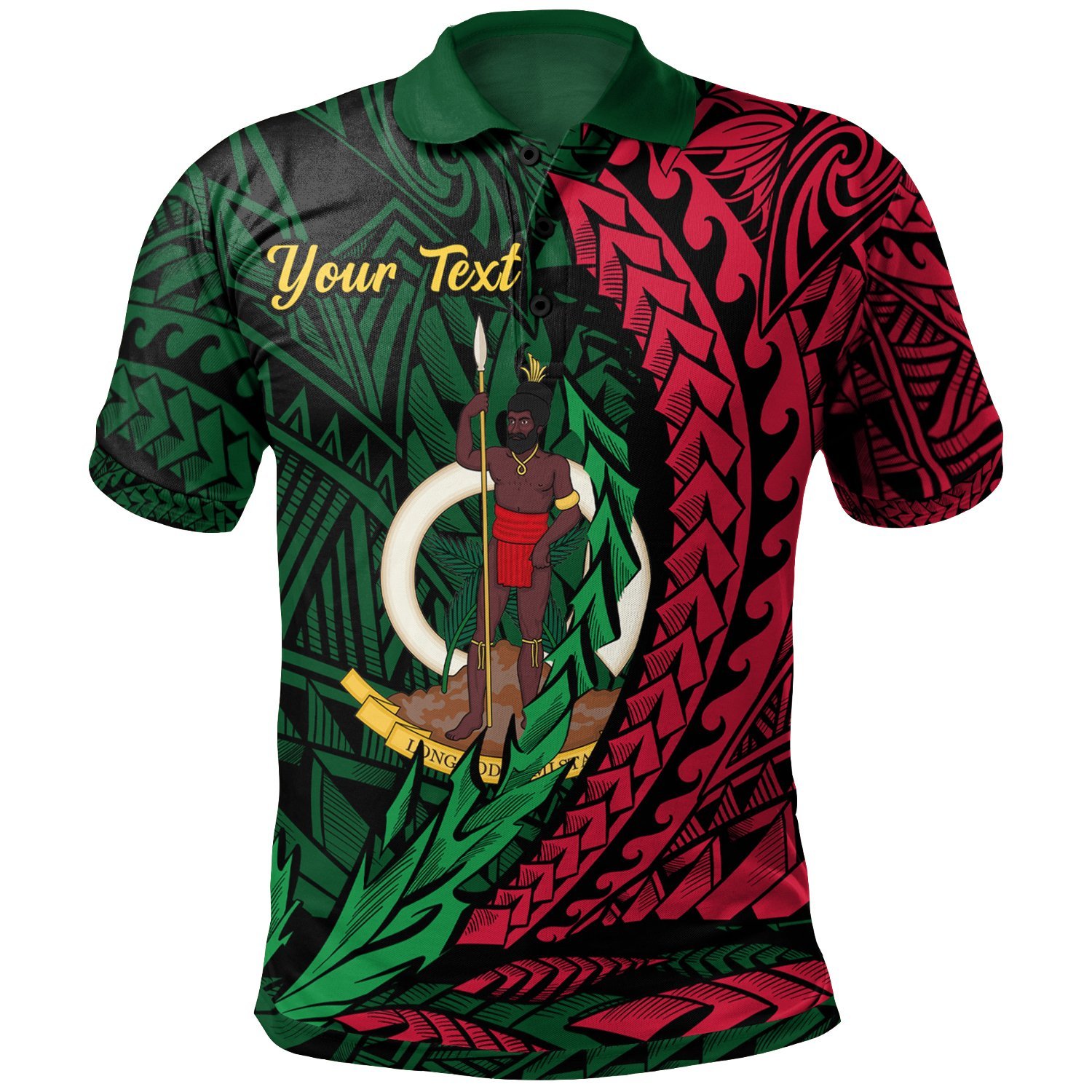 Vanuatu Polo Shirt – Custom Wings Style – BN01