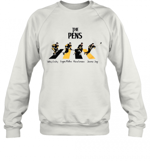 The Pittsburgh Penguins Sidney Crosby Evgeni Malkin Abbey Road Sweatshirt