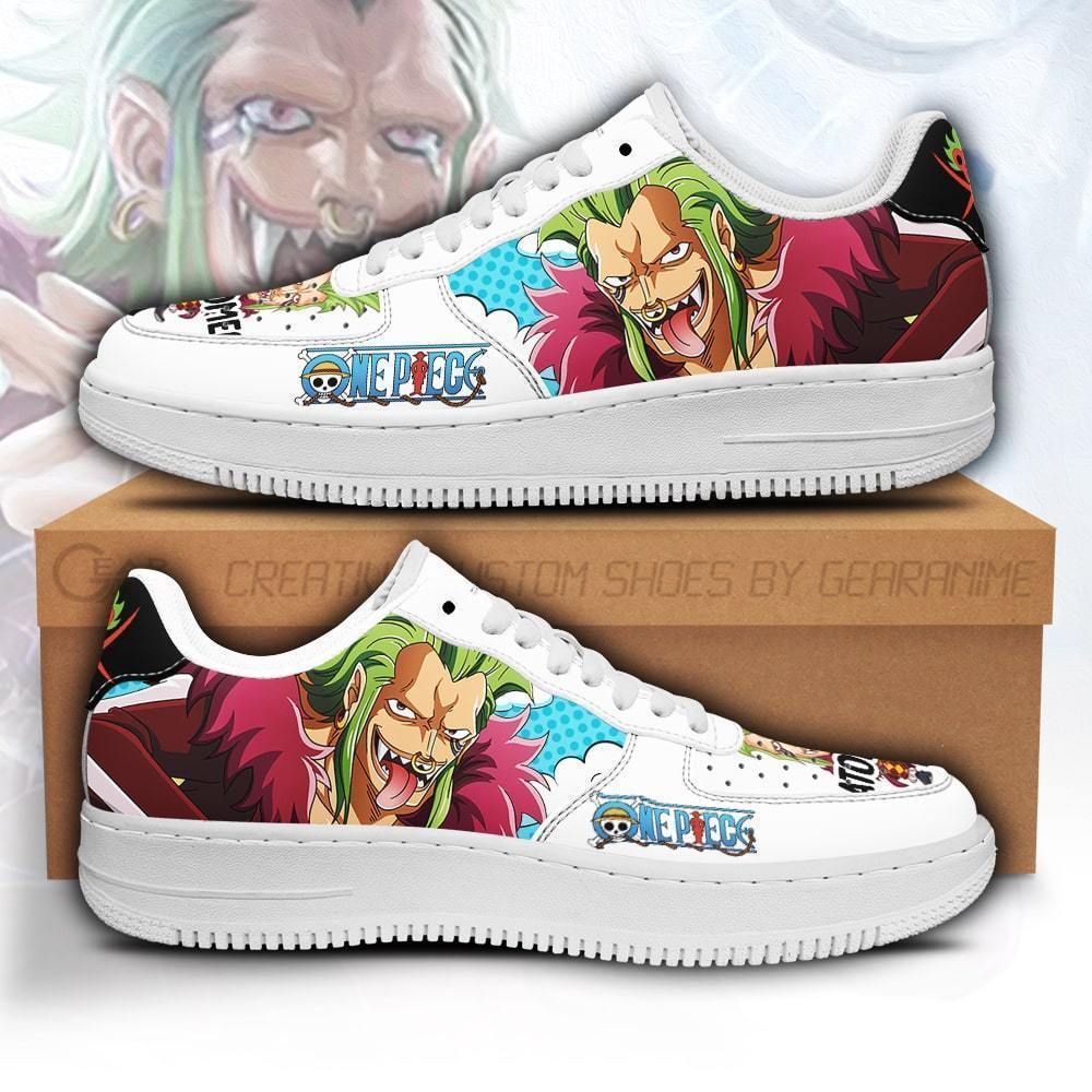 Batolomeo One Piece Air Force Shoes Sneakers Custom Anime