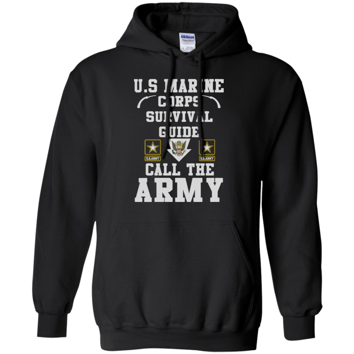 US Marine corps survival guide US Army call the Army shirt Hoodie