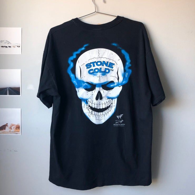 Stone Cold 90S Deadstock Aesthetic Clothing Vintage Wwf Vintage Wwf ...