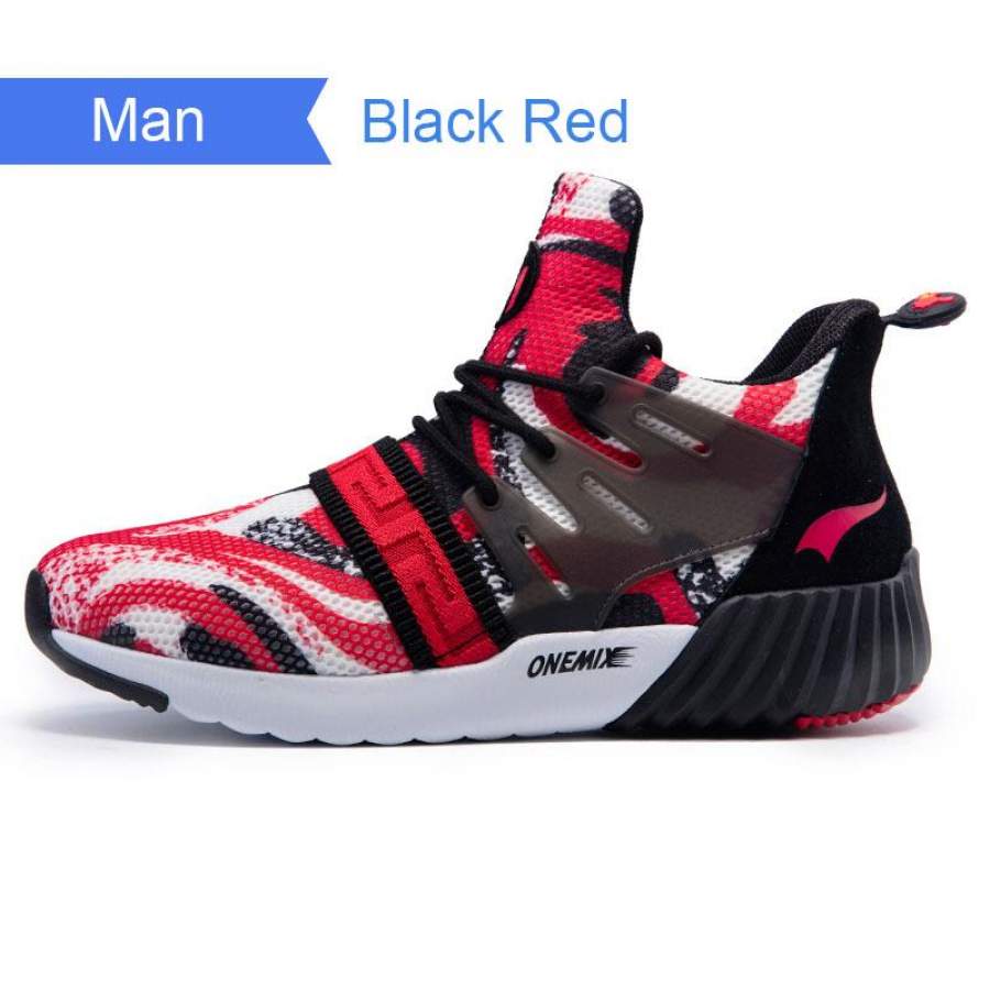 ONEMIX New Men Running Shoes Breathable Boy Sport Sneakers 2017 Unisex Athletic Shoes Increasing height Women Shoes Size 36-45