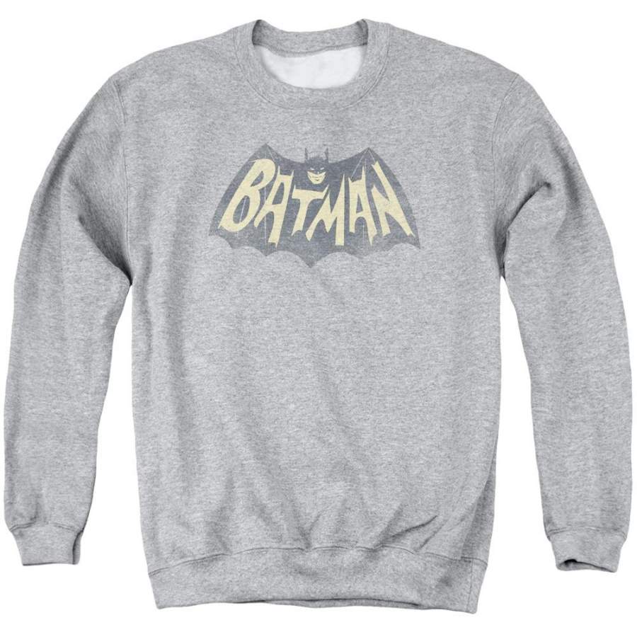 Batman – Classic TV Series Show Logo Men’s Crewneck Sweatshirt