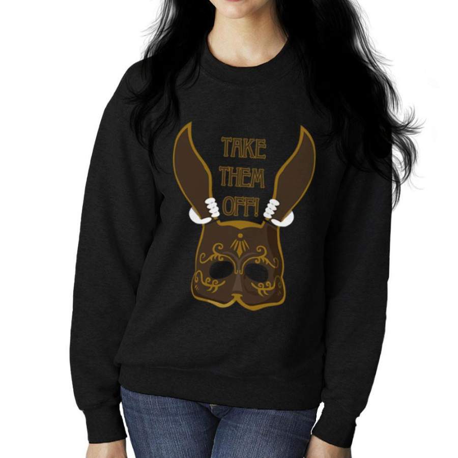 Sander Cohen The Wild Bunny Bioshock Women’s Sweatshirt