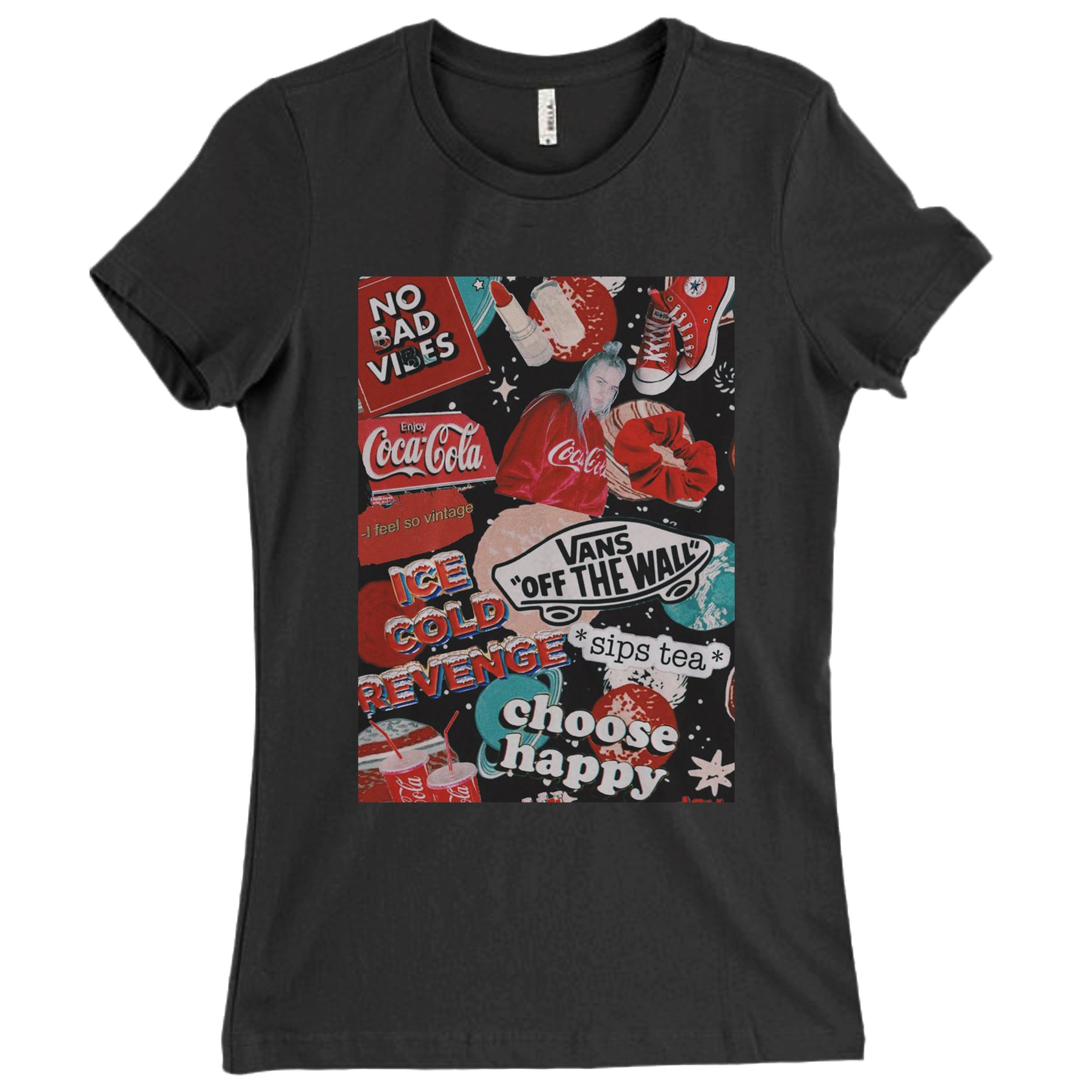 Aesthetic Collage Women T-Shirt