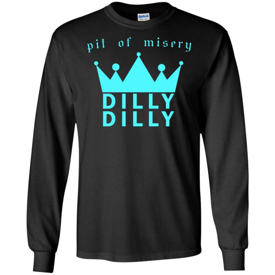 AGR Pit Of Misery Dilly Dilly Crown Sweatshirt (Blue)