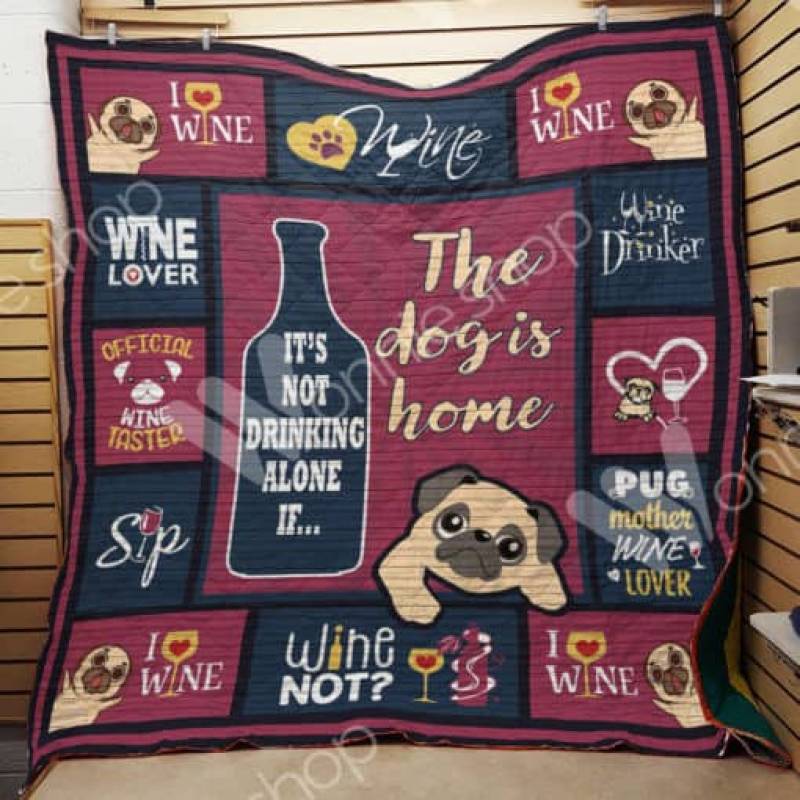 Dog Wine A2307  85O47 Blanket