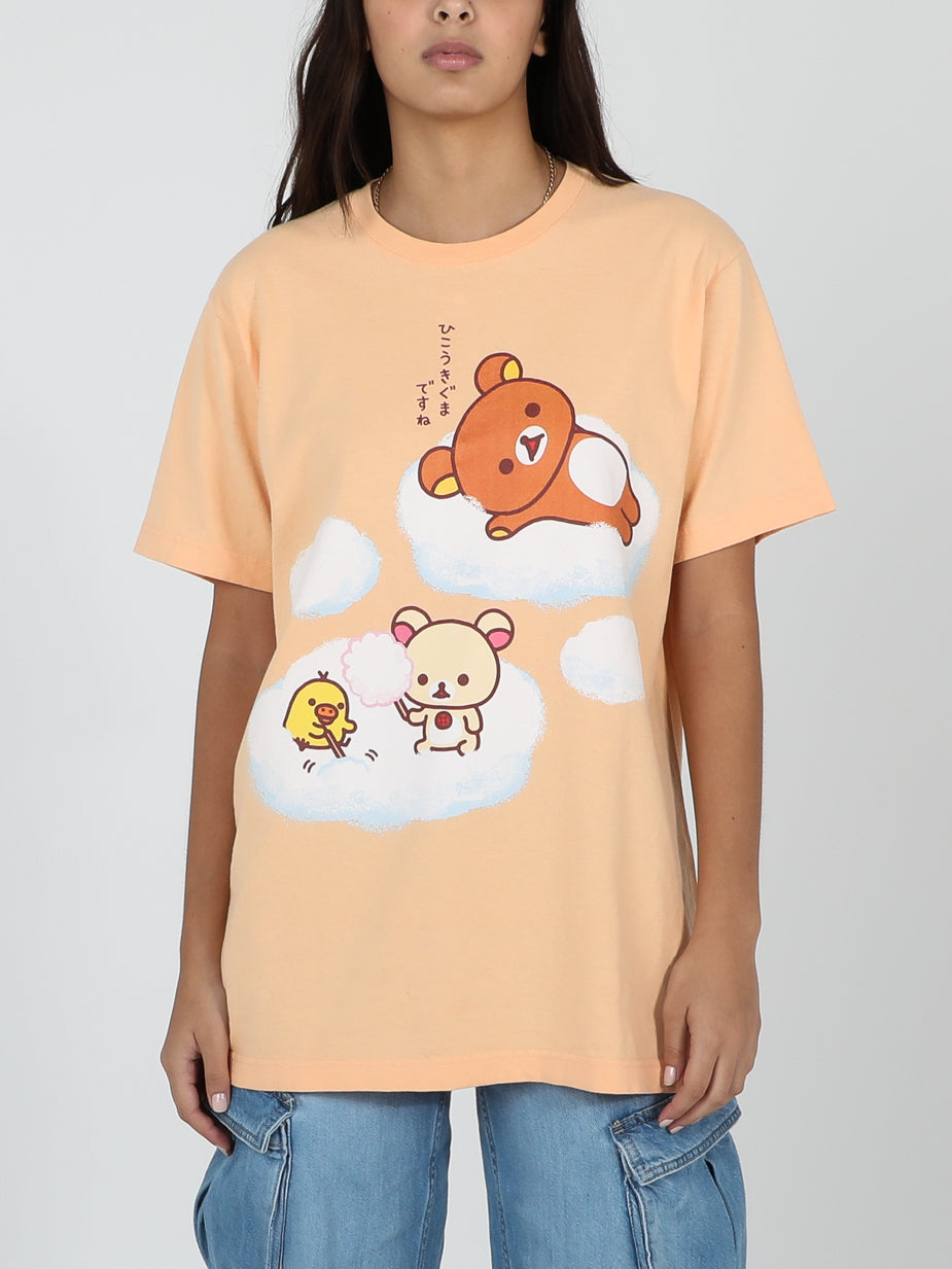 Cloud Fishing Peach Tee