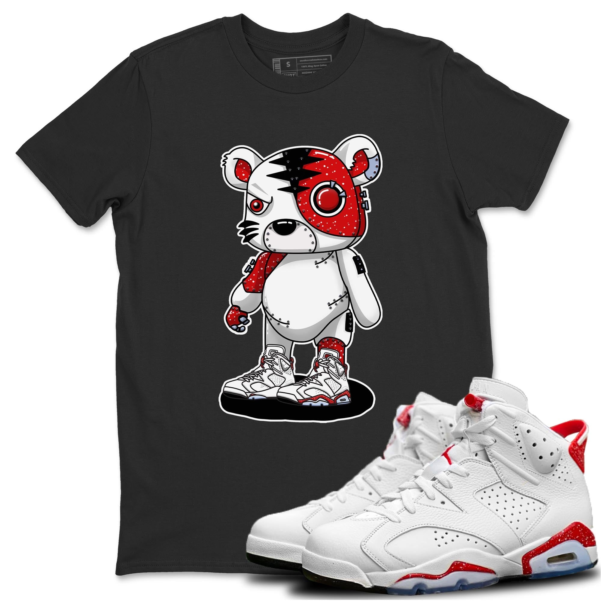 Cyborg Tiger T-Shirt – Air Jordan 6 Red Velvet Cookies