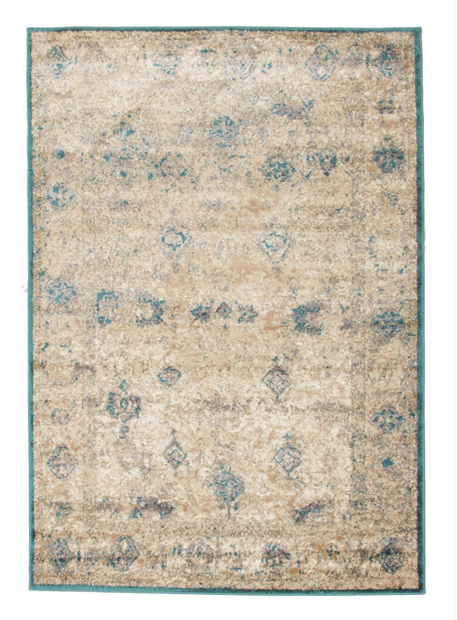 Aisha Vintage Ziegler Blue Rug DHC18124716DD