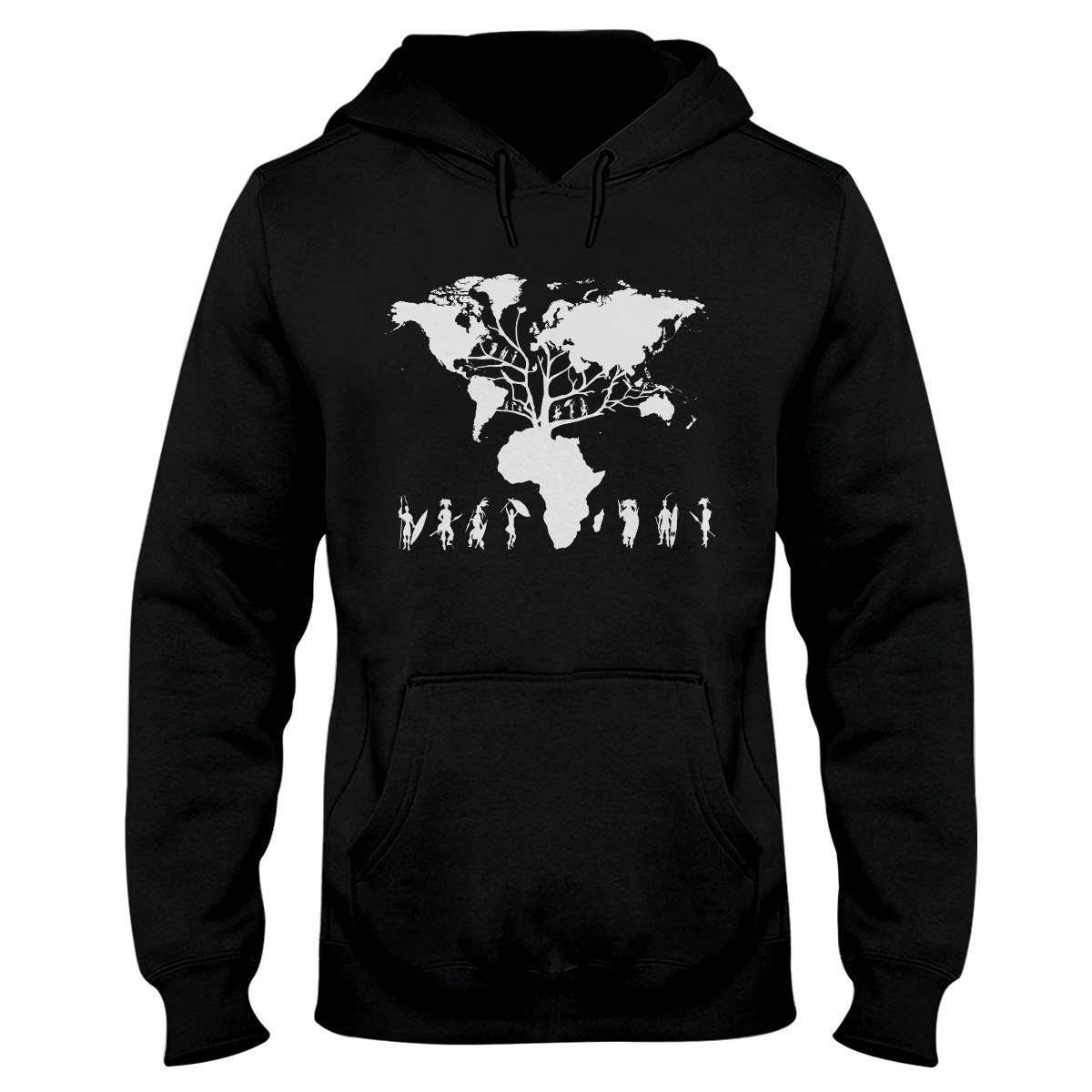 Root African Shirt Ez15 1809 Hoodie