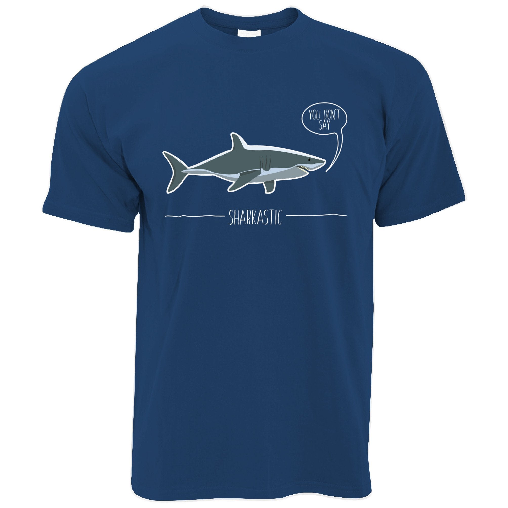 Shark Pun T Shirt Sarcastic Sharkastic