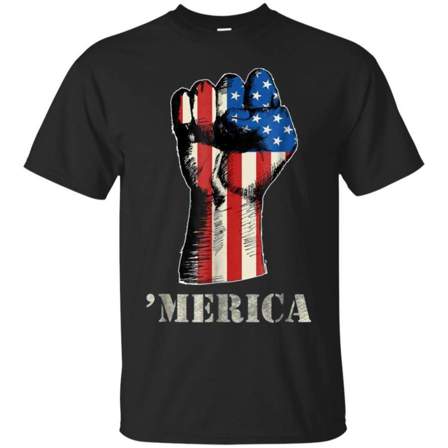 AGR Merica American Flag Shirt- 4th July Independence Day Tshirt zGalaxy Fashion T-Shirt