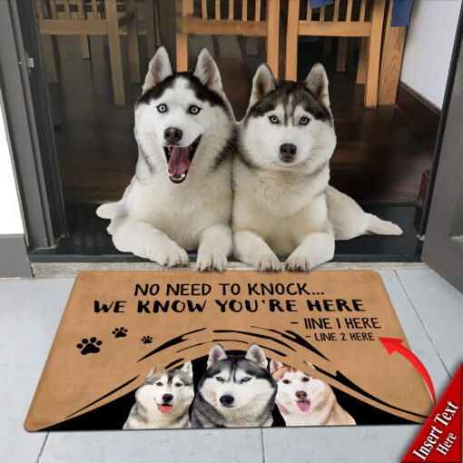 Husky M288 Camping Custom Doormat All Over Printed