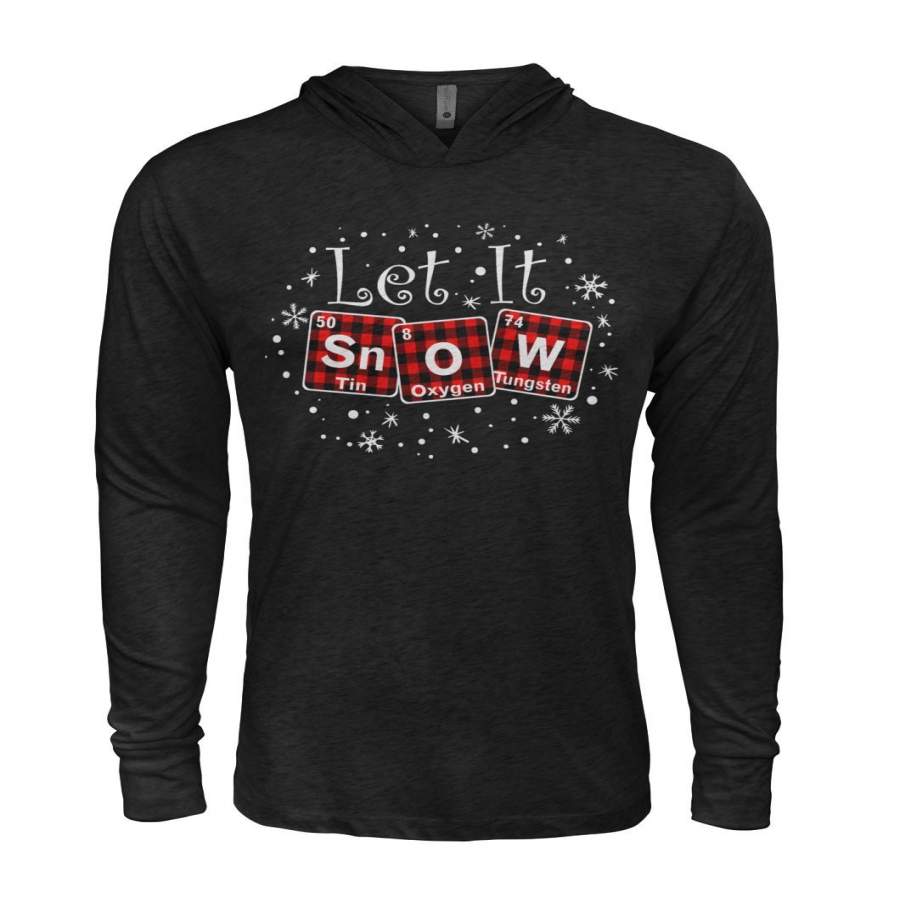 Let It Snow, Christmas Science, Science Christmas Parties, Christmas Shirt, Winter Shirt, Snow Shirt Hoodie